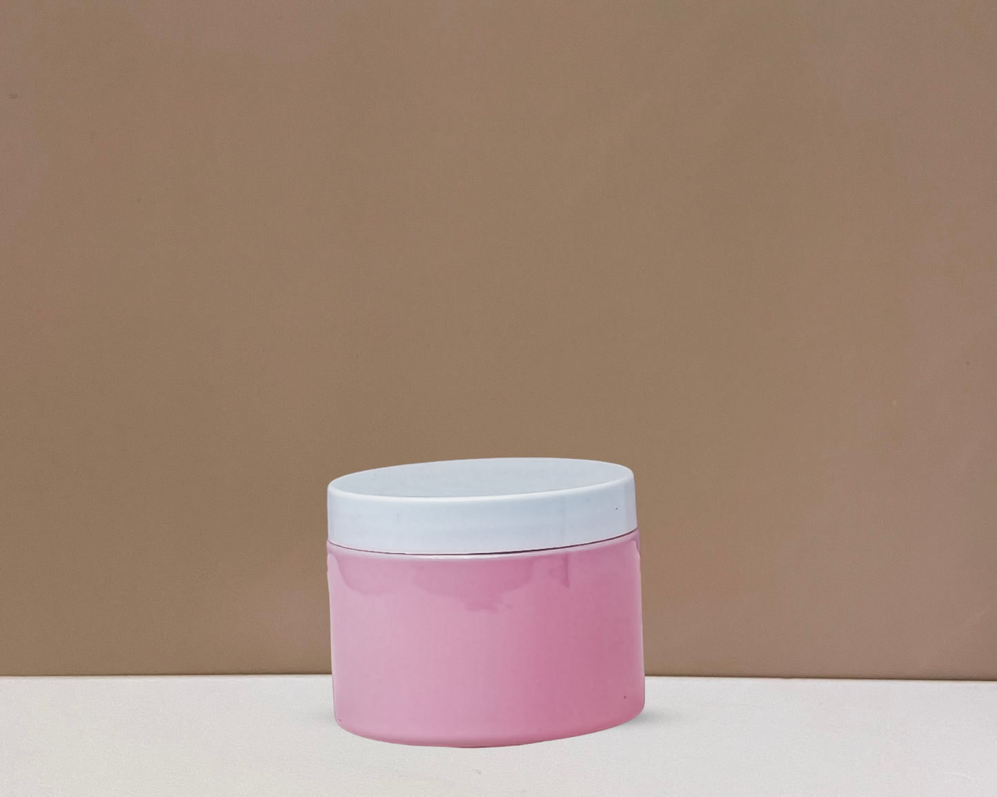 300g Plastic Jar With White Lid