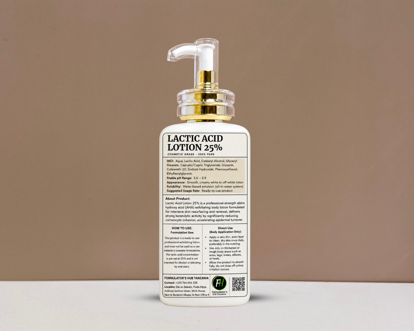 Lactic Acid Lotion 25%