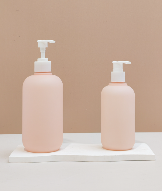 Soft Touch Pink Bottle
