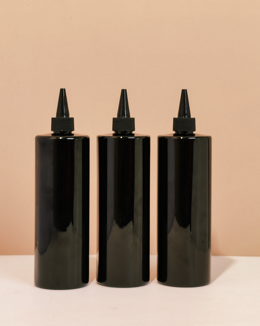500Ml Tall Pet Bottle With Black Applicator