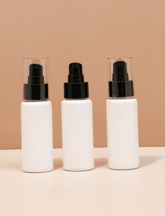 60Ml Pet Bottle With Black Treatment Pump