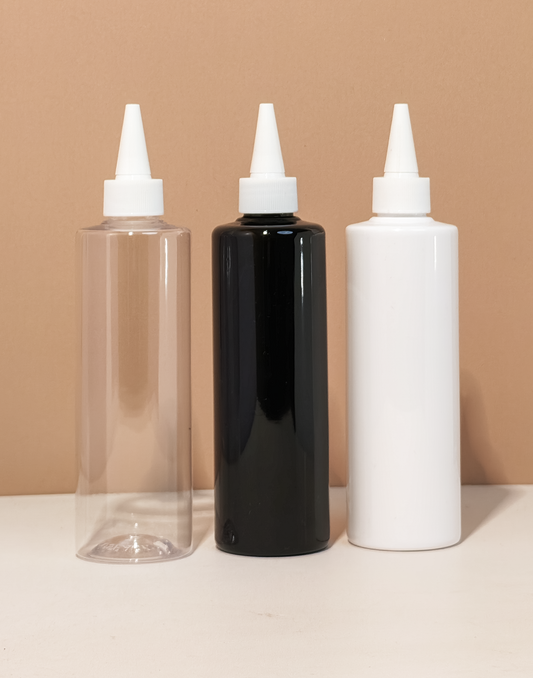 250Ml Tall Pet Bottle With White Applicator