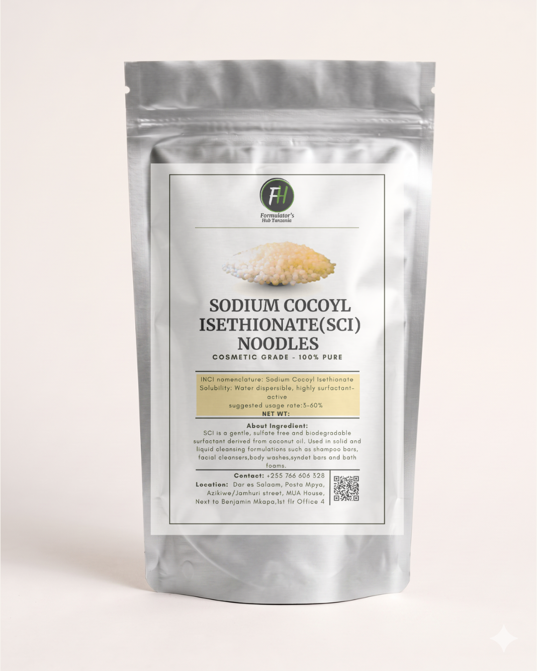 Sodium Cocoyl Isethionate (Sci) Noodles