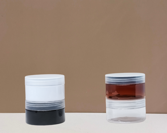 100g Plastic Jar With Clear Lid