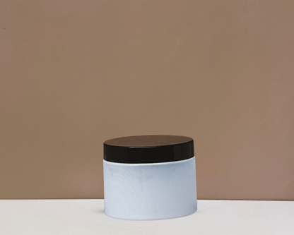 300g Plastic Jar With Black Lid
