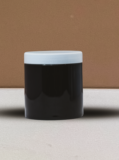 500g Plastic Jar With White Lid