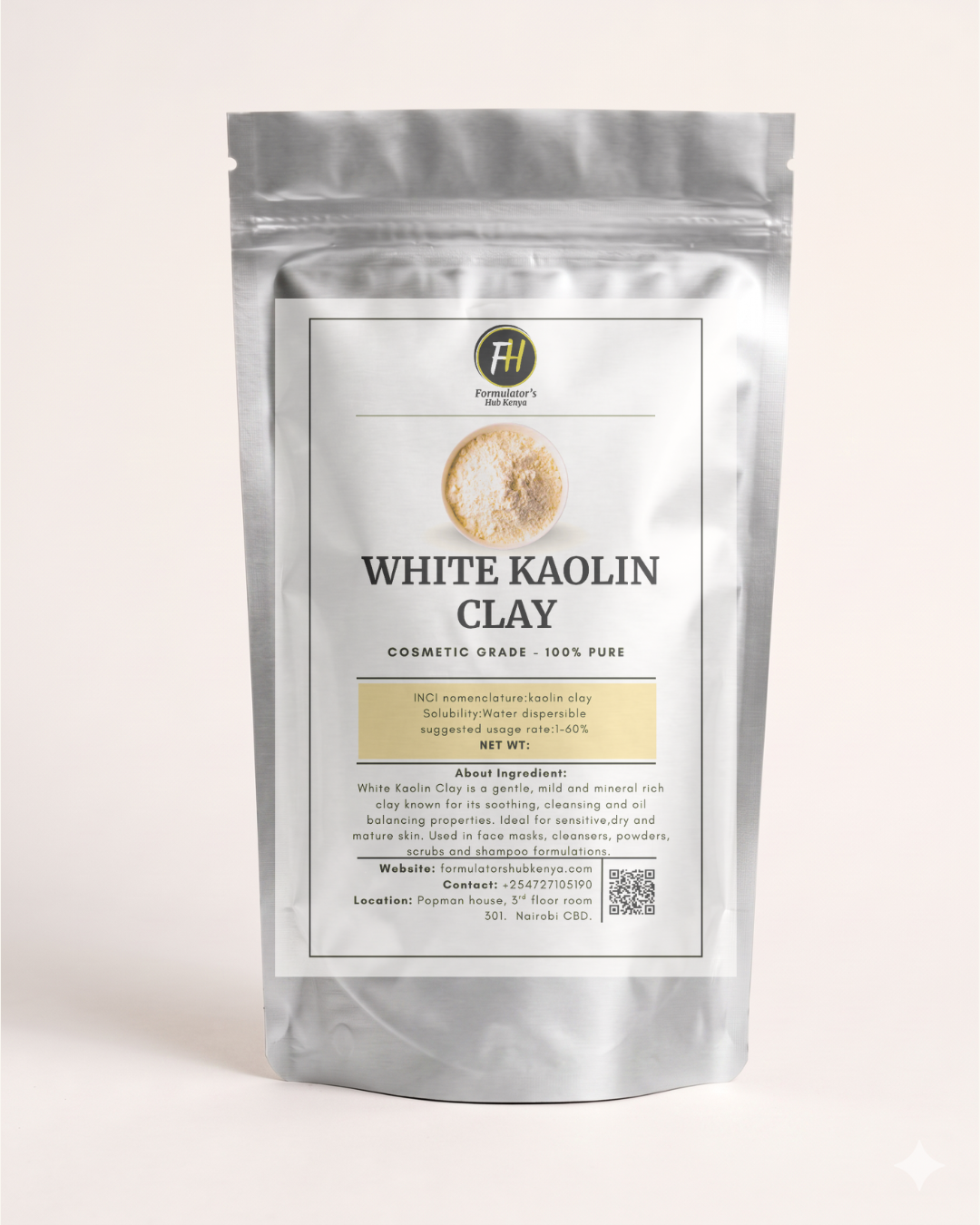 White Kaolin Clay