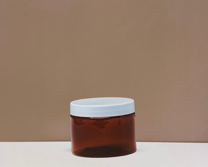 300g Plastic Jar With White Lid