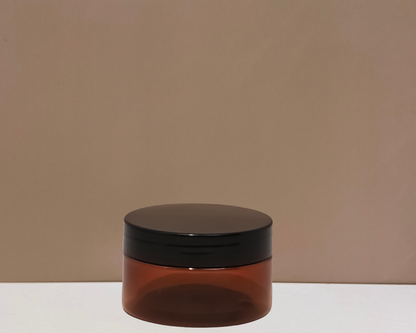 100g Plastic Jar With Black Lid