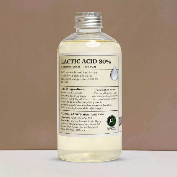 Asidi ya Lactic 80%