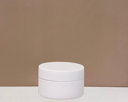 100g Plastic Jar With White Lid