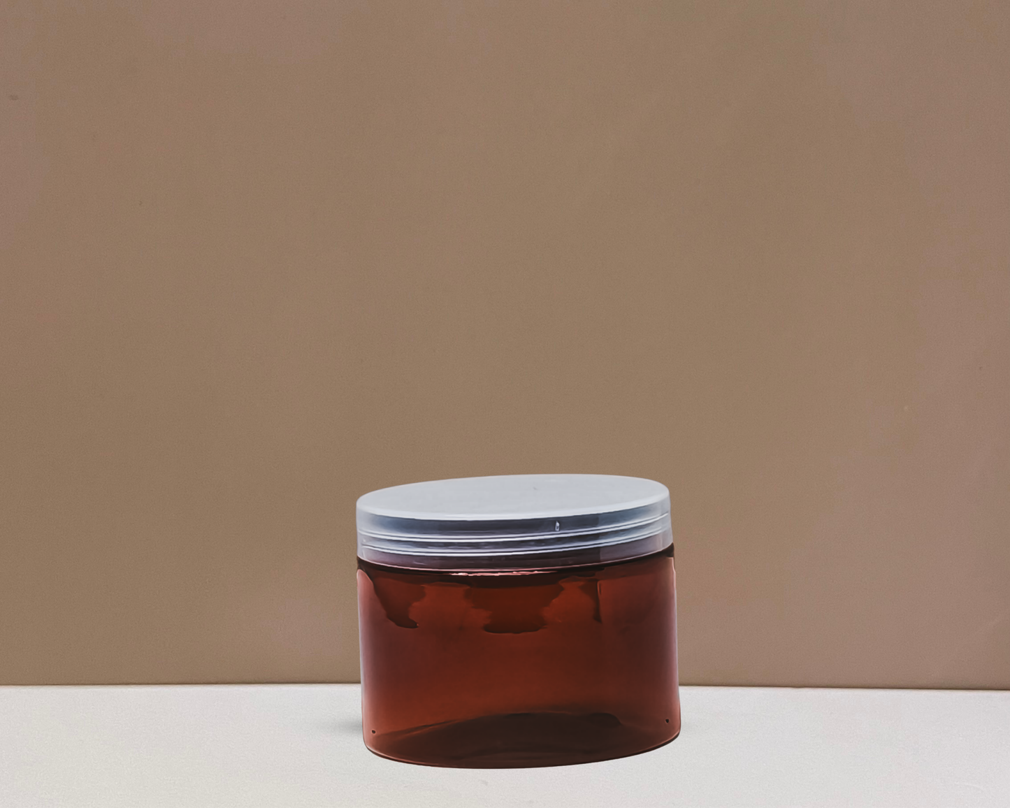 300g Plastic Jar With Clear Lid