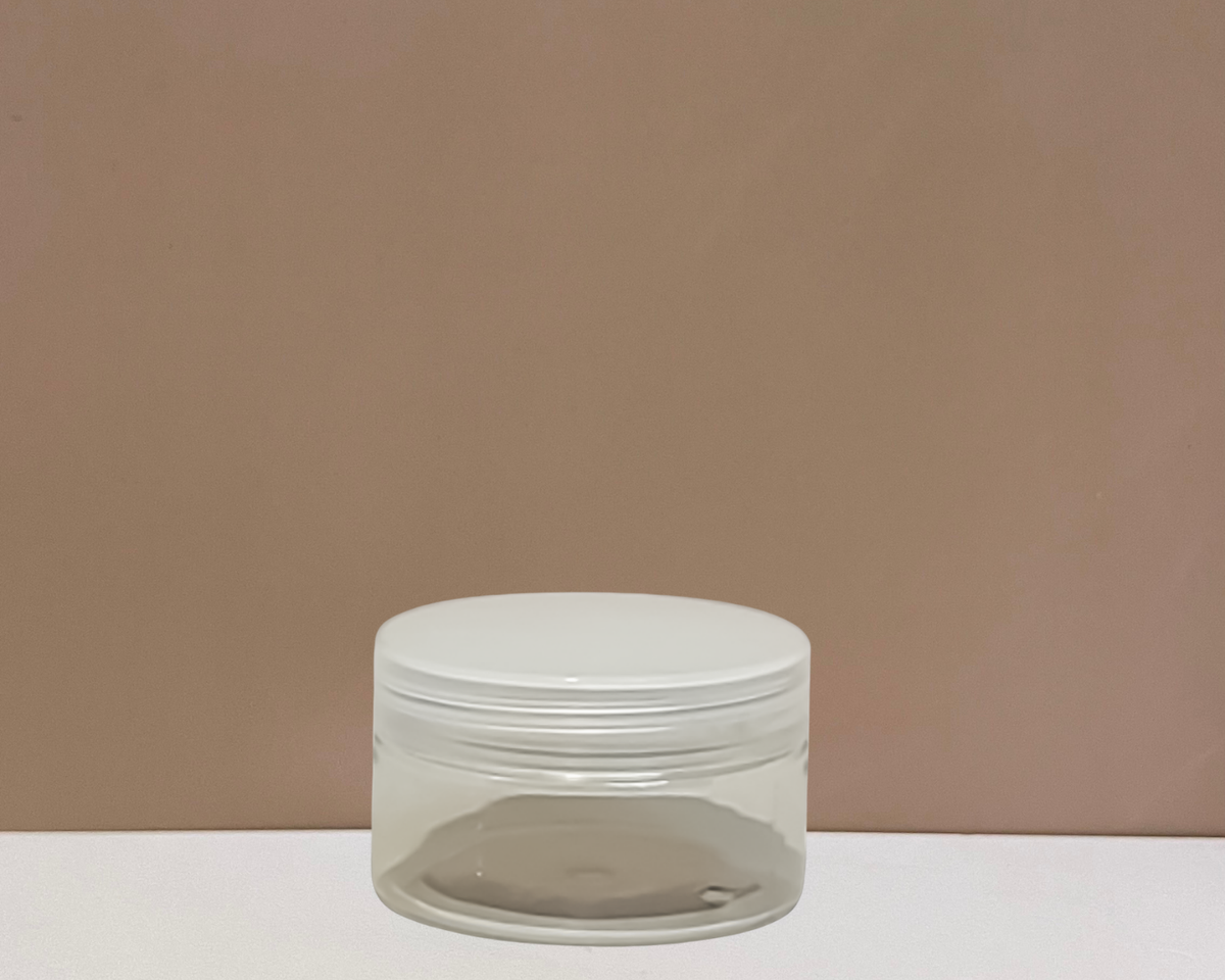 100g Plastic Jar With Clear Lid