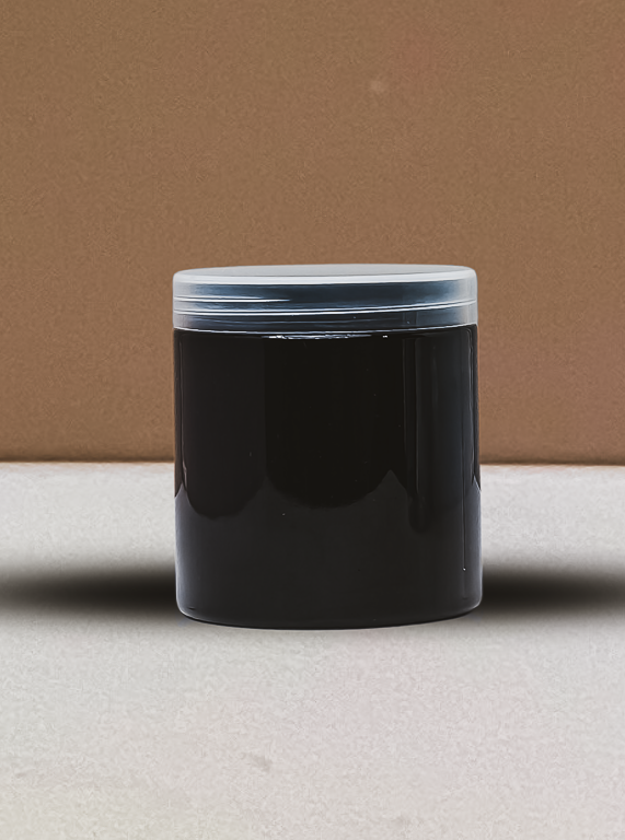 500g Plastic Jar With Clear Lid