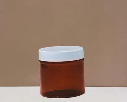 200g Plastic Jar With White Lid