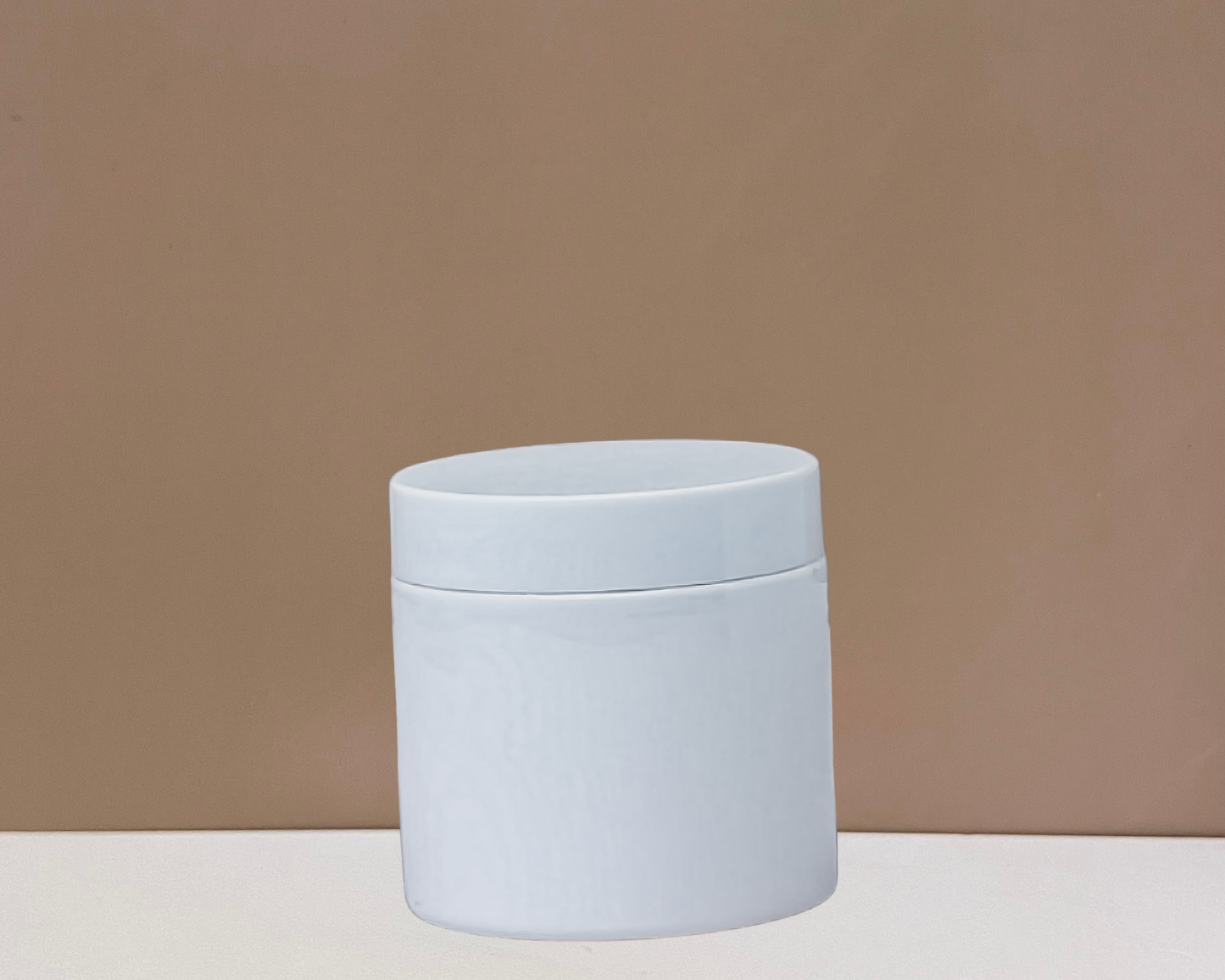 200g Plastic Jar With White Lid