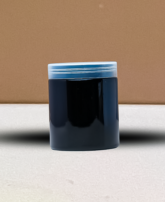 250g Tall Plastic Jar With Clear Lid