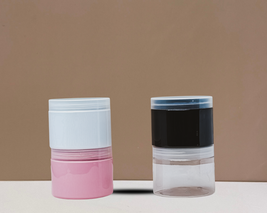 300g Plastic Jar With Clear Lid