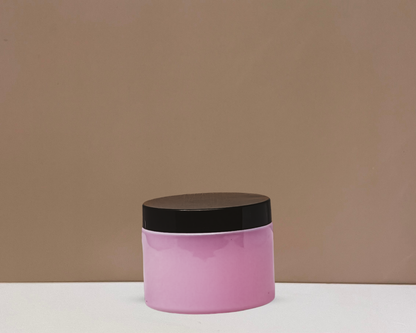 300g Plastic Jar With Black Lid