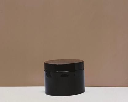 300g Plastic Jar With Black Lid