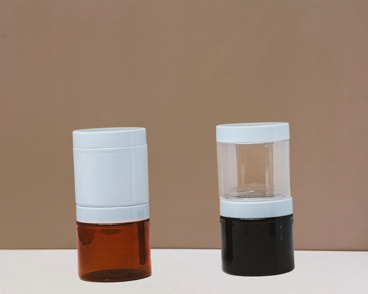 200g Plastic Jar With Clear Lid