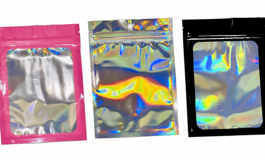 Holographic Ziplock Bags