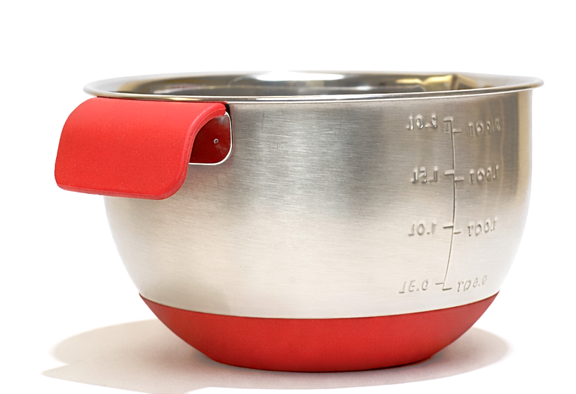 Stainless Steel Mixing Bowls with Silicone Base