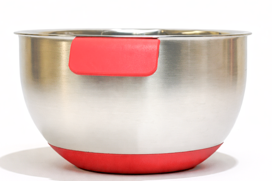 Stainless Steel Mixing Bowls with Silicone Base