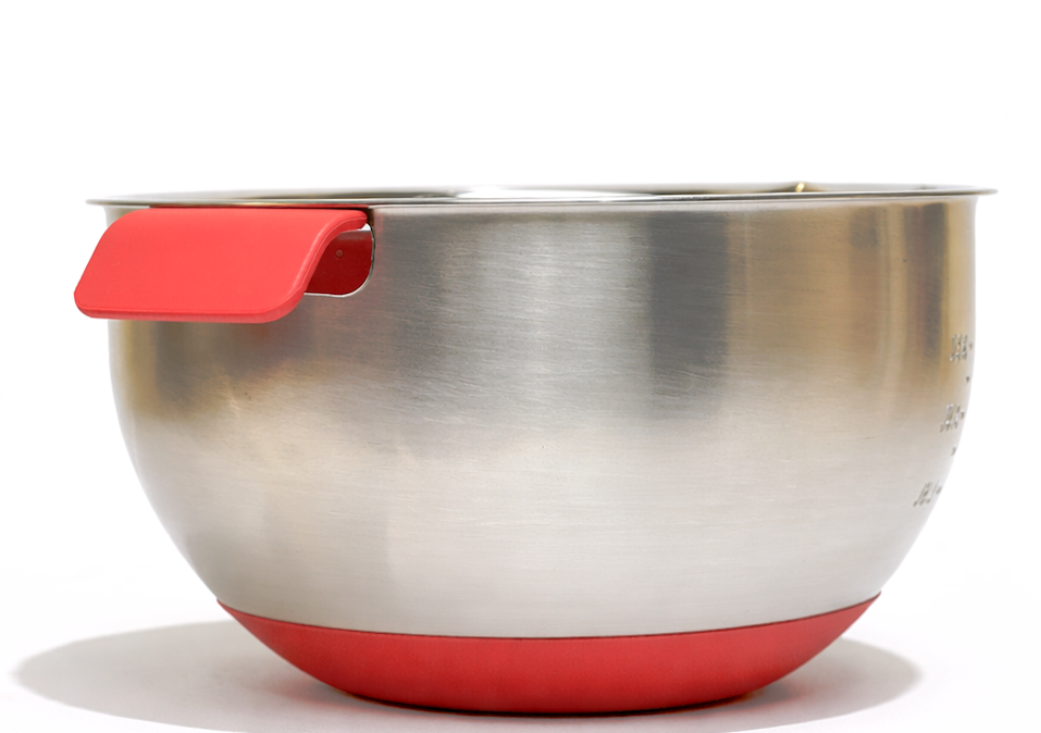 Stainless Steel Mixing Bowls with Silicone Base