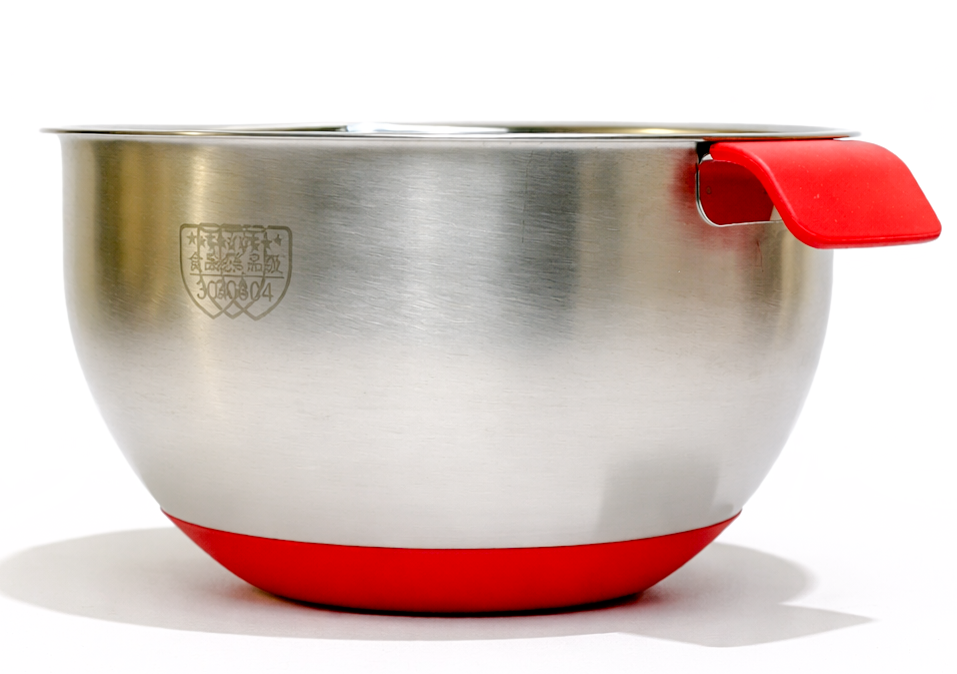 Stainless Steel Mixing Bowls with Silicone Base
