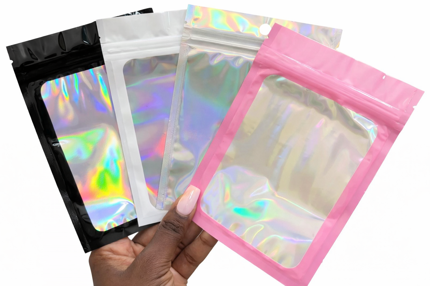 Holographic Ziplock Bags