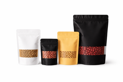 Kraft Paper Ziplock Bag 17cm*24cm (250-500g)