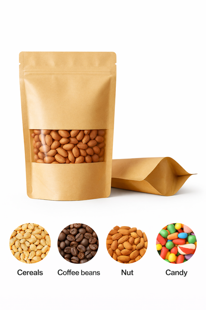 Stand Alone Ziplock Bag 20cm*30cm (500-1kg)