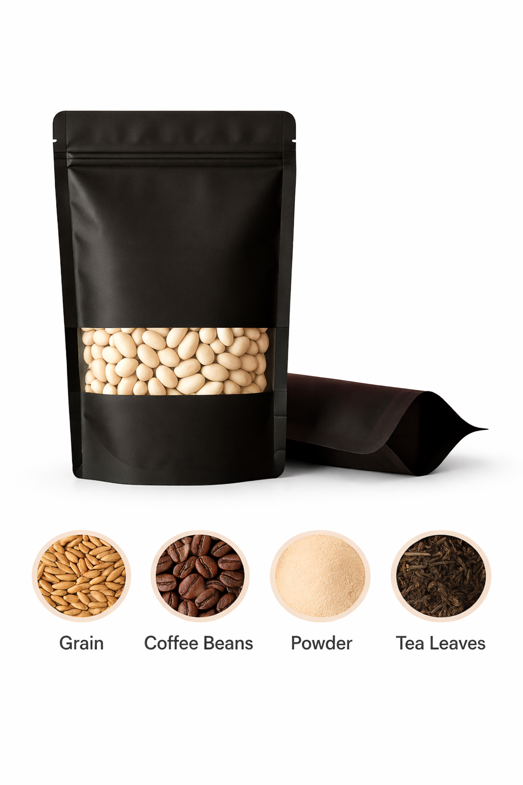 Stand Alone Ziplock Bag 10cm*15cm (30-100g)
