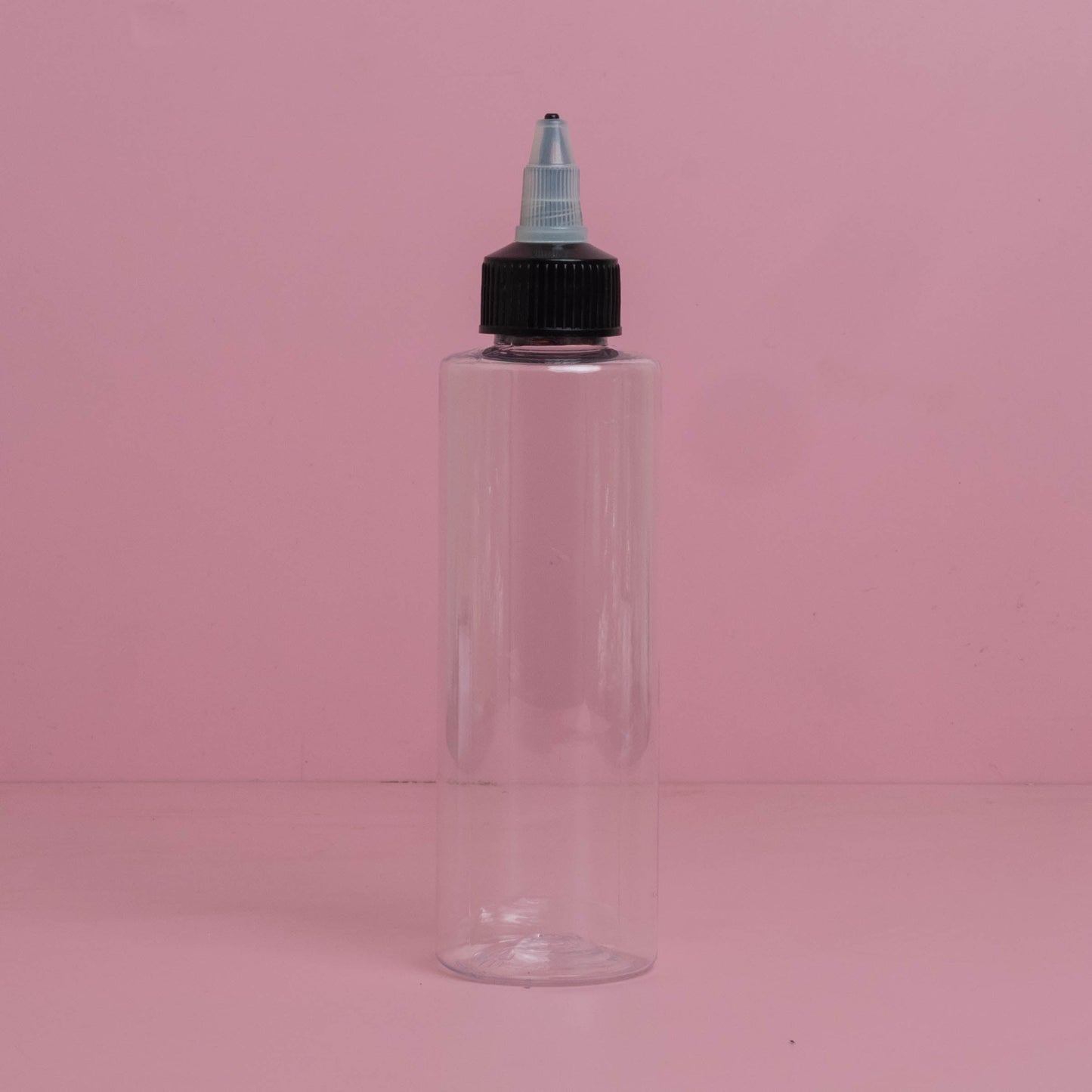 150Ml Pet Bottle With Black Applicator With Clear Top