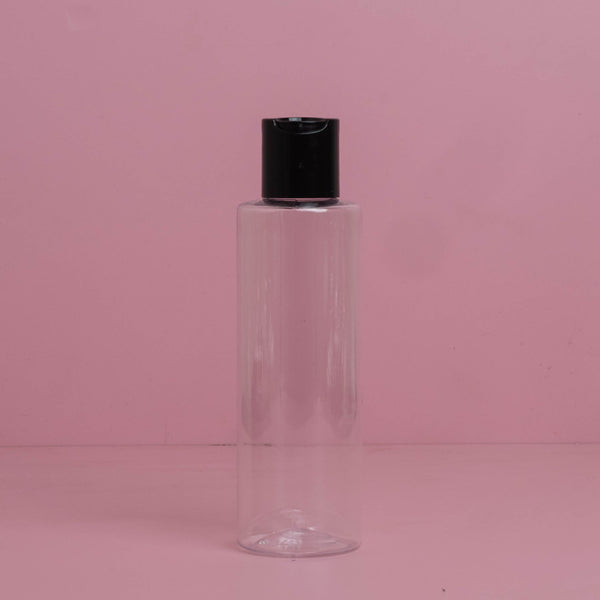150Ml Pet Bottle With Black Press Cap