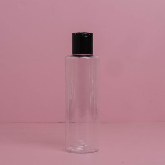 150Ml Pet Bottle With Black Press Cap