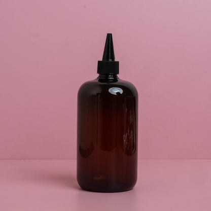 500Ml Short Pet Bottle With Black Applicator