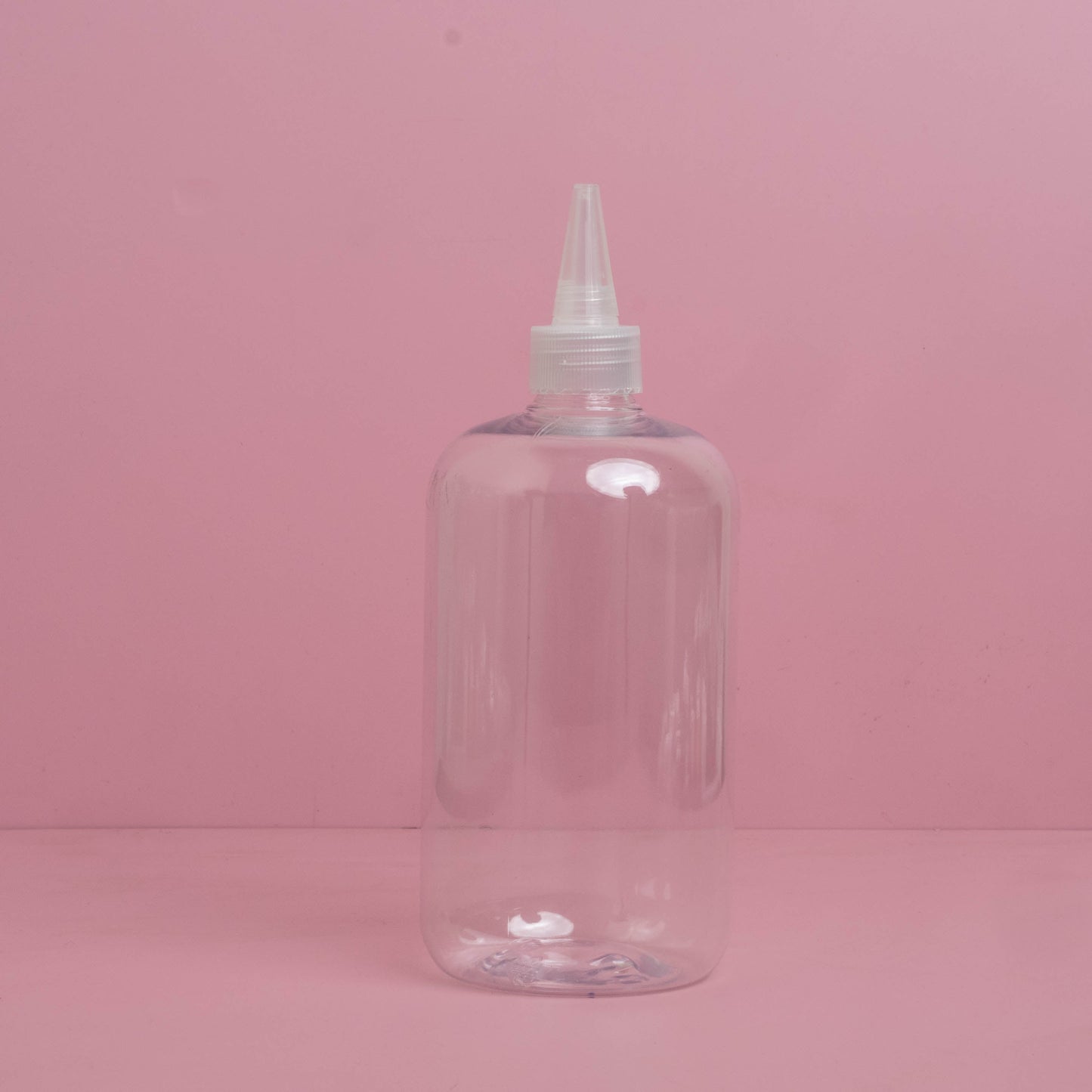 500Ml Short Pet Bottle With Clear Applicator