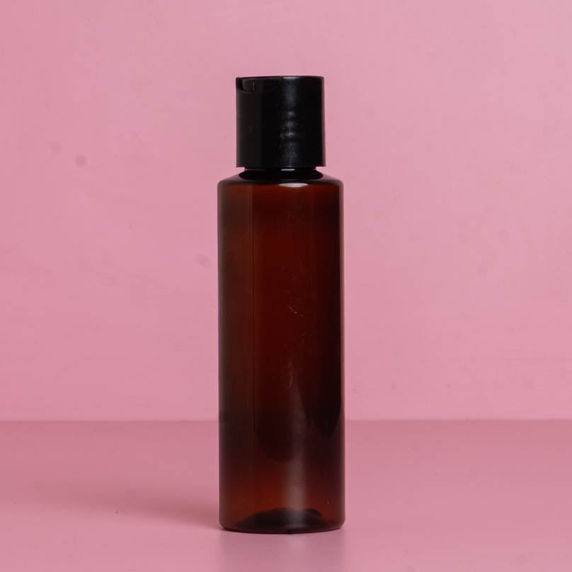 100Ml Pet Bottle With Black Press Cap