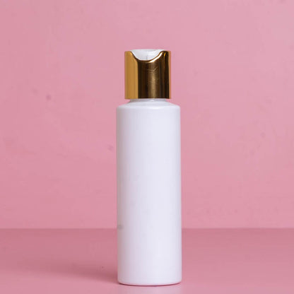 100Ml Pet Bottle With Gold Press Cap