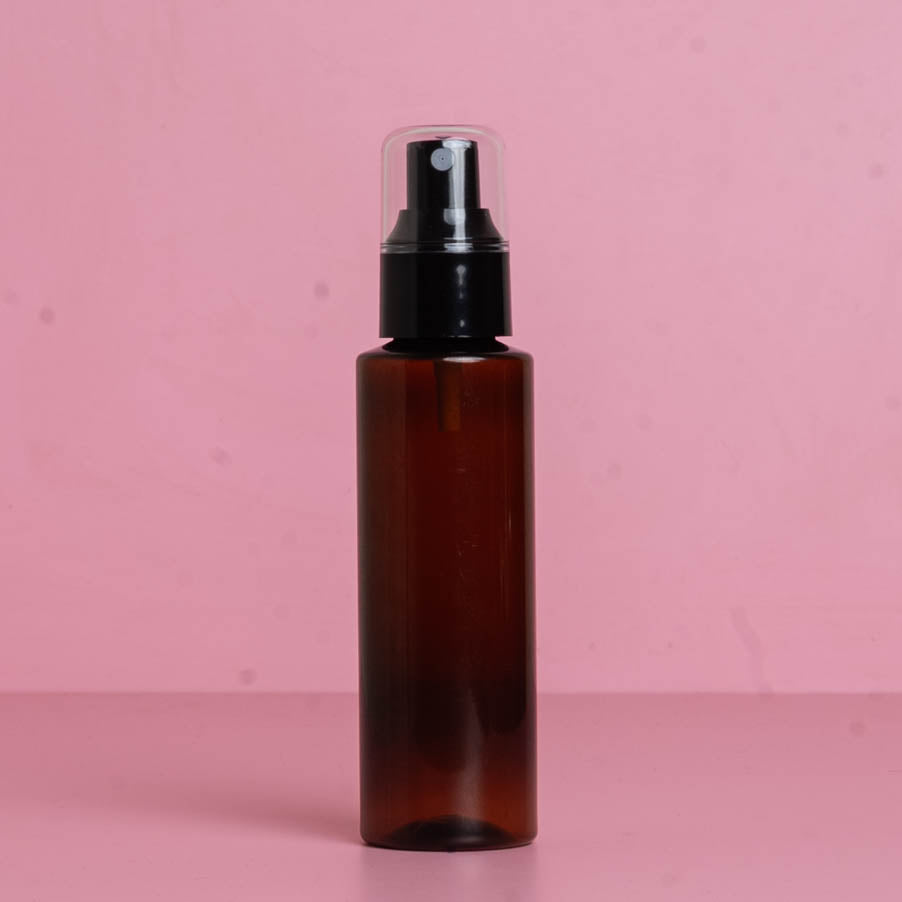 100Ml Pet Bottle With Black Mist Spray
