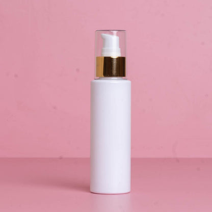 100Ml Pet Bottle With Gold Treatment Pump