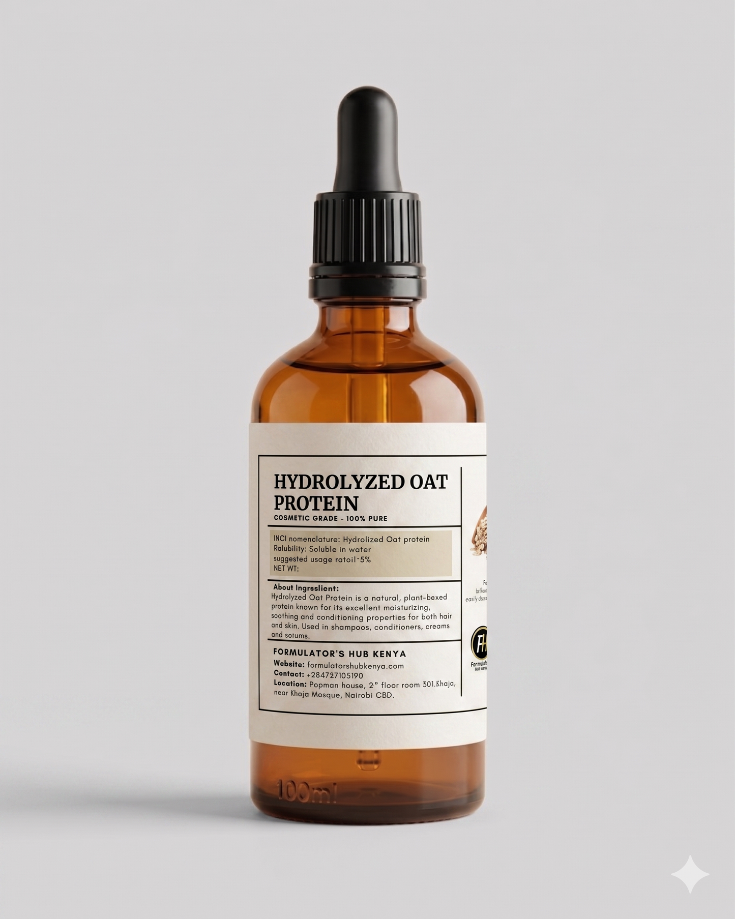 Hydrolyzed Oat Protein (Liquid)