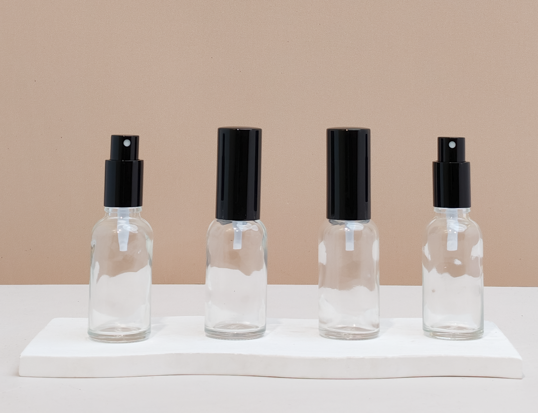 30ml Glass Bottle with New Black Mist