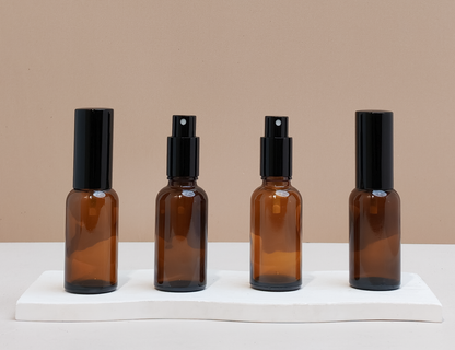 30ml Glass Bottle with New Black Mist