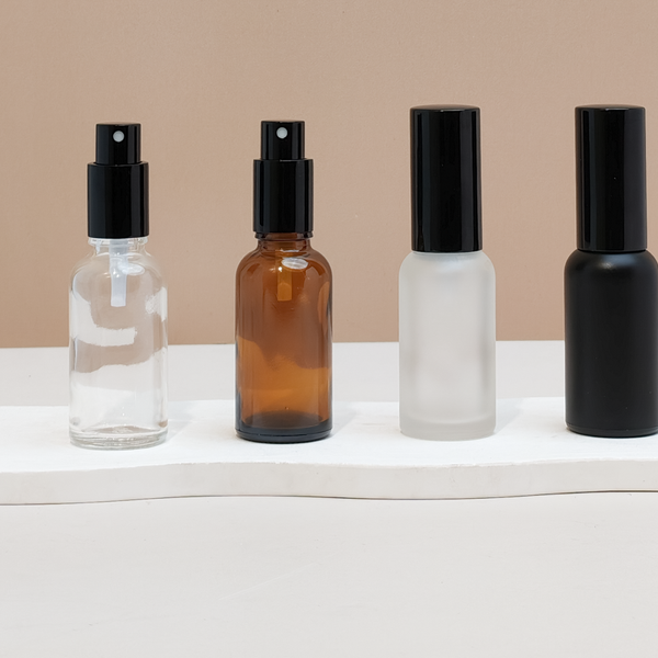 30ml Glass Bottle with New Black Mist