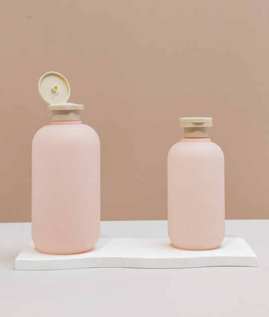Soft Touch Pink Bottle