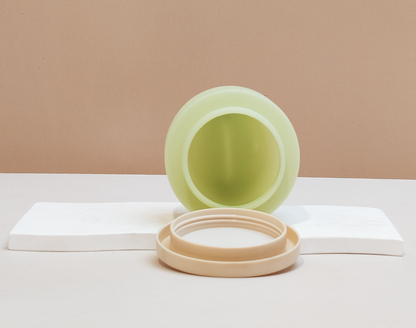 Soft Touch Green Jars