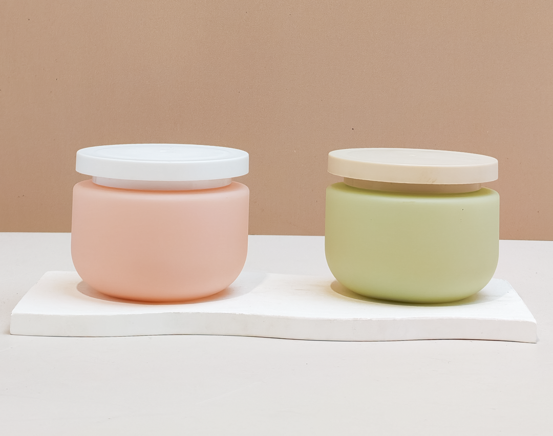 Soft Touch Pink Jars